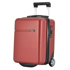 BONTOUR 40x30x20cm bőrönd, WIZZ AIR felvihető kézipoggyász, Bordó kézitáska és bőrönd