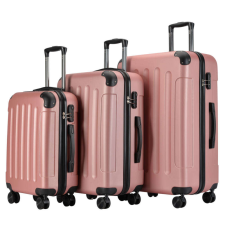 BONTOUR VERTICAL 4 Kerekes Borönd Szett Rose Gold kézitáska és bőrönd