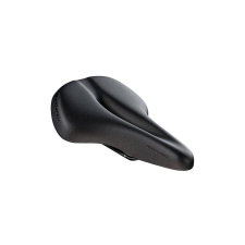 Bontrager Boulevard anatómikus komfort nyereg, 280x225 mm, fekete kerékpár nyereg