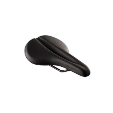 Bontrager Commuter Comp anatómikus komfort nyereg, 270x165 mm, fekete kerékpár nyereg