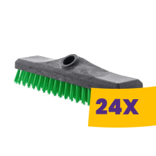 Bonus Bodtrix padlósuroló kefe fej Zöld 30cm (Karton - 24 db) takarító és háztartási eszköz