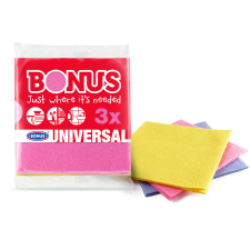 Bonus Bonus törlőkendő univerzális 3db-os (Karton - 20 db) tisztító- és takarítószer, higiénia