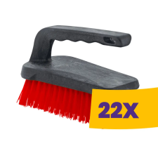 Bonus fogantyús súrolókefe Piros (Karton - 22 db) takarító és háztartási eszköz