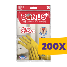 Bonus háztartási gumikesztyű (Karton - 200 pár) védőkesztyű