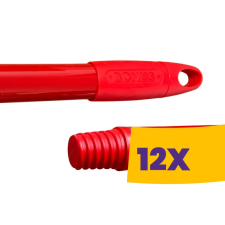 Bonus Heavy-duty alukróm felmosónyél Piros 140cm (Karton - 12 db) takarító és háztartási eszköz