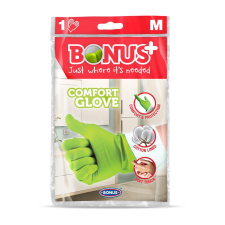 Bonus+ Komfort gumikesztyű M védőkesztyű