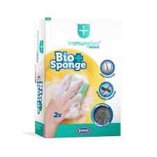 Bonus Mosogatószivacs, 2 db, BONUS &quot;Bio Sponge Immunetec&quot; tisztító- és takarítószer, higiénia