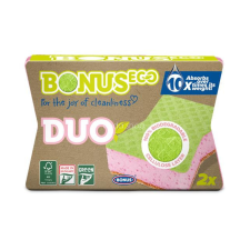 Bonus Mosogatószivacs, karcmentes, 2 db, BONUS "Duo" tisztító- és takarítószer, higiénia