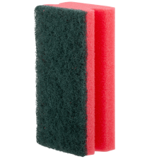 Bonus piros színű formázott mosogatószivacs HACCP tisztító- és takarítószer, higiénia
