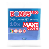 Bonus PRO MAXI univerzális törlőkendő 38x40cm Kék 10db