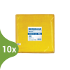 Bonus Pro mikroszálas kendő (32x32) Sárga 10db-os (Karton - 5 csg)