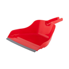 Bonus Szemeteslapát, gumiéllel, BONUS "Handrix", piros takarító és háztartási eszköz