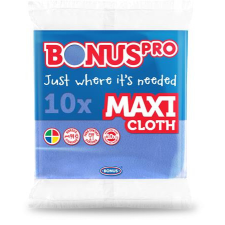 BONUS Törlőkendő, univerzális, 10 db, BONUS "Professional Maxi", kék tisztító- és takarítószer, higiénia