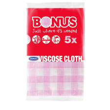 Bonus viszkóz mosogatókendő 5db/csg takarító és háztartási eszköz