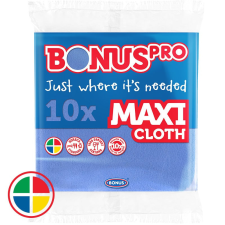  BonusPRO MAXI Általános törlőkendő kék 10db/csg (20csg/karton) takarító és háztartási eszköz
