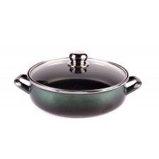 Bonyhádi teflonos platinum serpenyő + üvegfedő 28cm 4.25liter edény