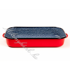 Bonyhádi zománcozott tepsi 32cm x 20cm sütés és főzés