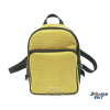  Bőr hátitáska, hátizsák, sárga