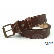  Bőr öv, egyszerű barna ajándéktárgy