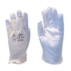  Bőr sofőrkesztyű, fehér 7-es (847)