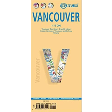 Borch Vancouver térkép Borch 1:15 000 2014 térkép