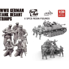 Border Model WW2 German Tank Desant Troops makett 1:35 (BR005) makett