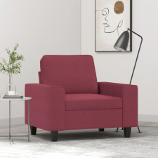  bordó szövet kanapéfotel 60 cm bútor