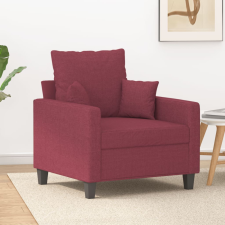  bordó szövet kanapéfotel 60 cm bútor