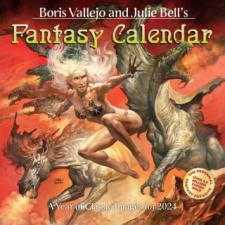  Boris Vallejo & Julie Bell's Fantasy Wall Calendar 2024 – Julie Bell,Workman Calendars naptár, kalendárium