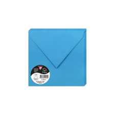  Boríték Clairefontaine Pollen 16,5x16,5 cm enyvezett türkizkék boríték