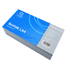 Boríték LA4 öntapadó bélésnyomott 110×220mm Bluering® fehér 100 db/csom boríték