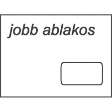  Boríték LC/6 öntapadós jobb ablakos boríték