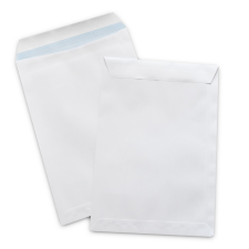 Boríték TC/4 öntapadó bélésnyomott 229x324mm Bluering® fehér boríték