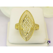  Borka antiallergén hosszú csipkemintás gyűrű-14K gyűrű