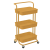  BORMANN ELITE SÁRGA TÁROLÓKOCSI, 3 POLC, 43x36x86cm (BPC2270)