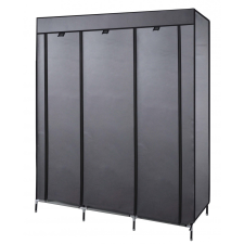 BORMANN ELITE SZÜRKE SZÖVET SZEKRÉNY FÉM KERETES 130X45X170 CM (BPC1500) fürdőszoba bútor