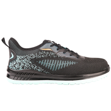  BORMANN Pro SPORTOS MUNKAVÉDELMI CIPŐ O1, FEKETE - KÉK, FLYKNIT/hálós, GRANADA MÉRET 43 (BPP8267)