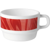 Bormioli Rocco Kávéscsésze, Bormioli Rocco Careware 220 ml, piros
