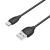 Borofone BX19-type c USB apa - USB-C apa Töltőkábel 1m - Fekete