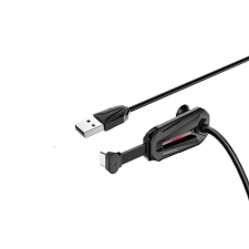 Borofone Töltő és adatkábel USB/Type-C csatlakozóval 2A 1.2 méter Borofone BU9 Unreal Gaming fekete kábel és adapter