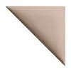  Bőrpanel, bőr falpanel: derékszögű háromszög alakú - Melody-013 Bézs (24.5x12.5 cm)