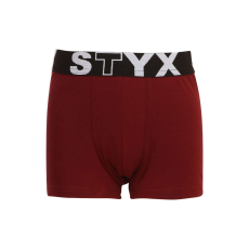  Borszínű gyerek boxeralsó Styxsport gumi (GJ1060) 4-5 éves