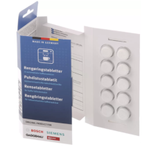 Bosch 00312001 kávézsír és kávé maradvány eltávolító tabletta automata kávéfőzőkbe 10db kávéfőző kellék