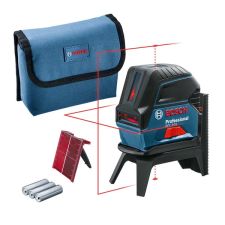 Bosch 0601066E00 GCL 2-15 Kombilézer + RM 1 Tartó Kartondobozban mérőműszer