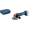 Bosch 06019H9102 X-LOCK GWX 18V-7 Professional Akkumulátoros sarokcsiszoló (Akku és töltő nélkül) (06019H9102)