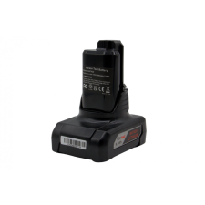 Bosch 12V 6Ah 6000mAh 72Wh helyettesítő új szerszámgép akkumulátor (BAT420) barkácsgép akkumulátor