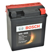 Bosch - 12v 6ah - AGM motor akkumulátor - bal+ * YTX7A-BS egyéb motorkerékpár alkatrész