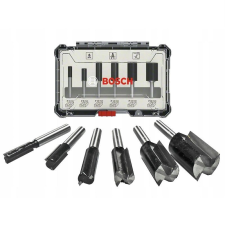 Bosch 6 részes 8mm marószár szett alakmaráshoz kofferben barkácsgép tartozék