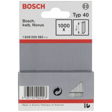 Bosch Accessories 40-es típusú tűzőgép szögek 1000 db 1609200382 (1609200382) tűzőgép