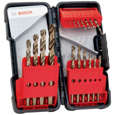 Bosch Accessories Hss-Co Fém spirálfúró készlet, 18 részes (2607017047) (2607017047) szerszám kiegészítő